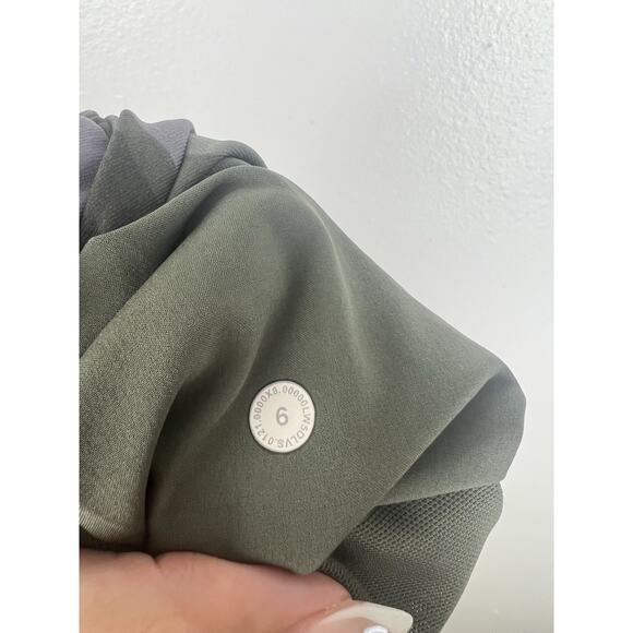 Lululemon Heritage Camo Keep Moving Pants Size 6 High Rise 7/8 Lavender Crop - Picture 9 of 11